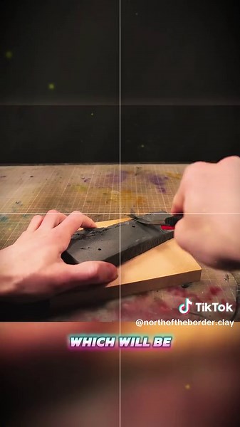 Miniature Floating Minecraft Island Sculpture