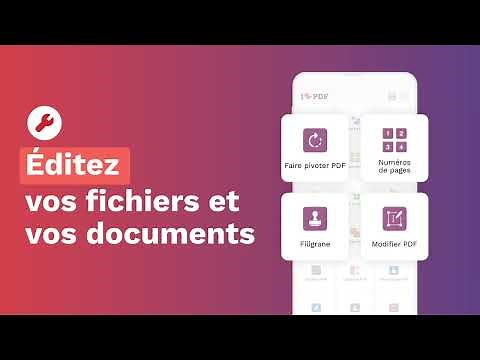 iLovePDF - Éditeur & Scan PDF