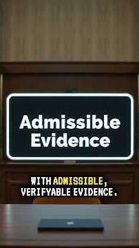 Burden of Proof and Legal Elements Explained