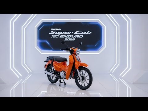 2026 Honda Super Cub 160 Enduro FINALLY Launched – This Changes EVERYTHING!