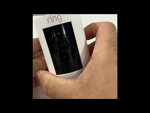 Ring Stickup cam remove mount plate