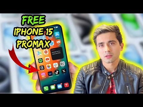 How To Get A FREE iPHONE 15 PRO MAX 2024 / Free Tutorial