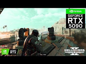 HELLDIVERS 2: ELYSIAN MEADOWS on RTX 5090 32GB (4K Maximum Graphics)