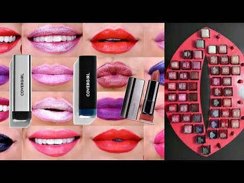 COVERGIRL Colorlicious Lipstick Swatches