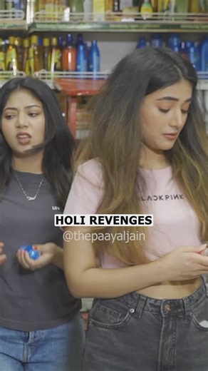 Paayal Tena Short Videos on Instagram: "Holi revenge 🤣"