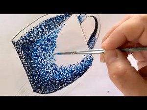 Pointillism - Creating paintings with coloured dots