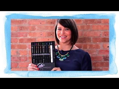 How to use the Chameleon Color Tone Permanent Alcohol Ink Pens