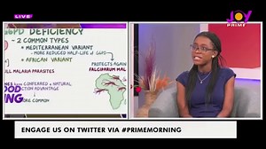 1.3K views · 17 reactions | G6PD Deficiency: Naphthalene balls (camphor) can trigger G6PD deficiency. - Dr. Ivy-Marie Aggrey, Hematology Department at the Korle Bu Teaching Hospital. #PrimeMorning | Joy Prime | Facebook