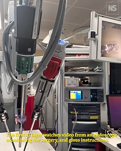 An AI-powered robot was able to dissect a gall bladder from a dead pig in what researchers claim is the first realistic surgery with almost no human intervention. Read more: https://www.newscientist.com/article/2487575-surgical-robots-take-step-towards-fully-autonomous-operations/ | New Scientist