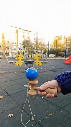 I'm learning to play Kendama - slow motion. What is this figure called? #kendama