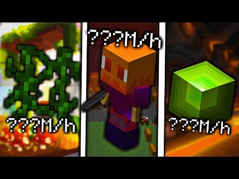Make 100M+ per day with the BEST AFK money making methods in Hypixel Skyblock!
