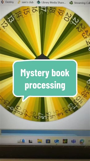 Mystery Book Processing for Student Engagement