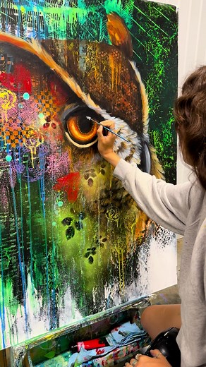 Technique de peinture sur toile : Commandez avant Noël!