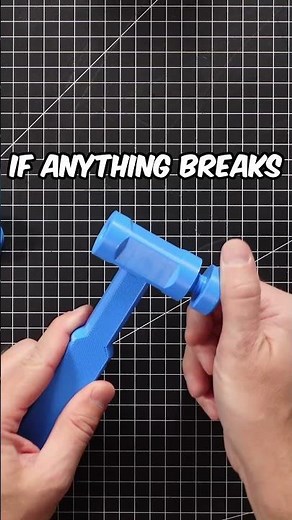 3D Printed Hammer Test PCTG with the #adventurer5mpro #3dprinting