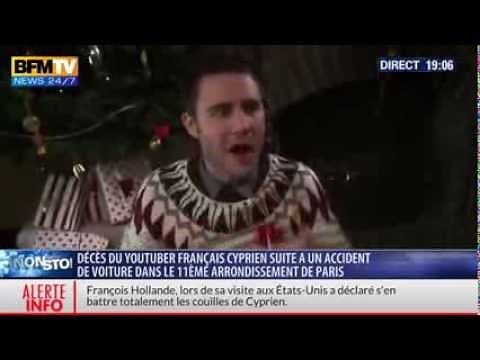 Cyprien est MORT ! BFM TV tout YouTube est en deuil !!!