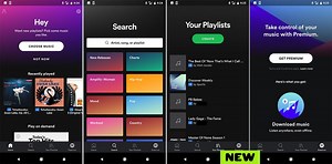 Spotify Mobile App Design