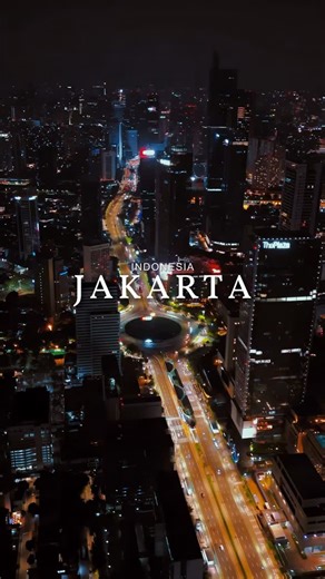 Asri on Instagram: "Welcome to Jakarta 🏙️🇮🇩 #Jakarta #Citylight #Indonesia #Djiair3 #dji"