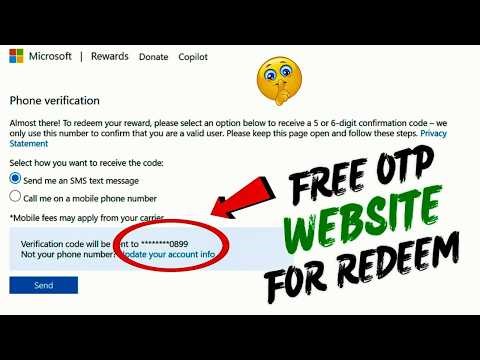 Microsoft Rewards FIXED My Redeem Problem with This SIMPLE Mobile Number Hack