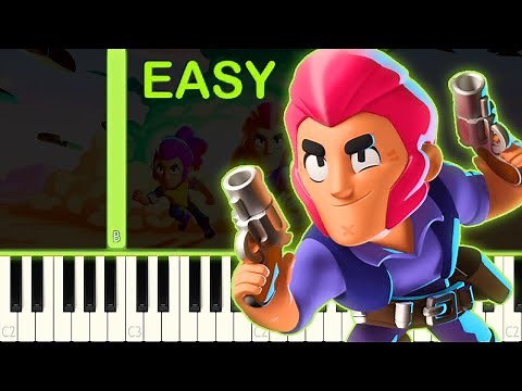 BRAWL STARS - EASY Piano Tutorial