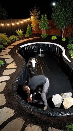 Instant Backyard Oasis Transformation (Night Reveal!)