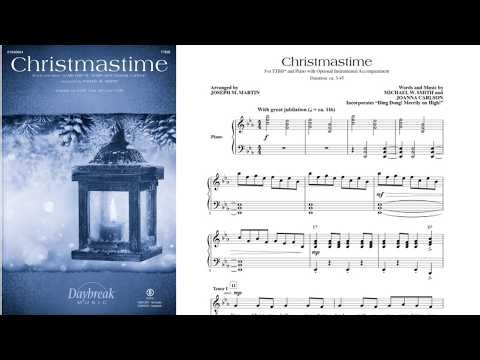 Christmastime by Michael W. Smith & Joanna Carlson | TTBB Choir | Arr. Joseph M. Martin
