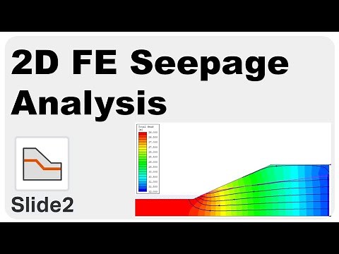 2D FE Seepage Analysis | Slide2