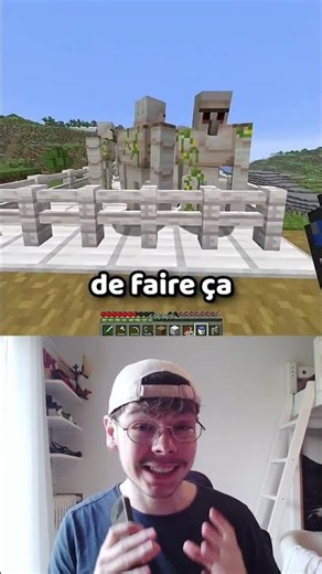 La meilleure ferme à fer pour débutant dans Minecraft ! 🤩