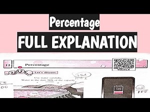Chapter 12 Percentage | Full Chapter Explanation | Class 6 | Maths | Maharashtra Board |