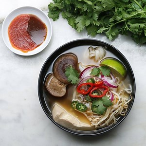 4.2M views · 6.7K reactions | Are you pho-real?! This pho is vegan  Get the recipe: https://tasty.co/recipe/how-to-make-vegan-pho | Tasty | Facebook