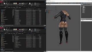 Mute Tutorial on how to change shoes on True Wasteland body and High Heels System