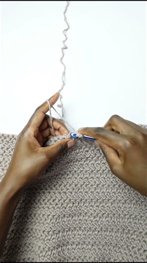 Easy herringbone double crochet sweater tutorial