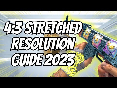 HOW TO PLAY CSGO IN 4:3 STRETCHED RESOLUTION (60 Second Guide!) - Remove Black Bars CS:GO 2023!