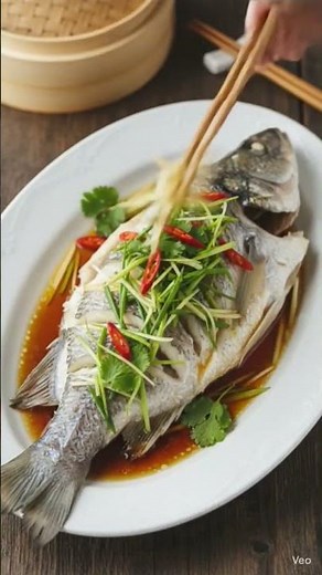 Authentic Steamed Fish with Ginger & Scallion | Chinese Style Recipe#aidigitaltadaka