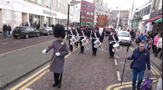 Replying to @Callum Kincaid318 Pride of the Raven. Comment bands you want to see #nosurrender🇬🇧🔴⚪🔵 #marchingband #loyalist #ulsterflutebands #twelfth