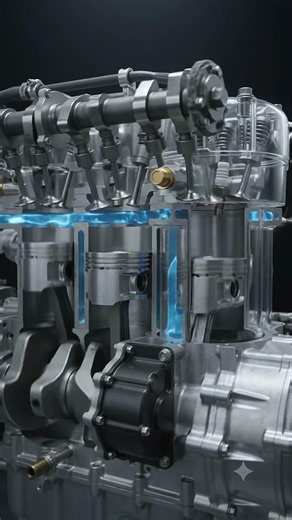 🔥 Inside a High-Performance Piston Engine