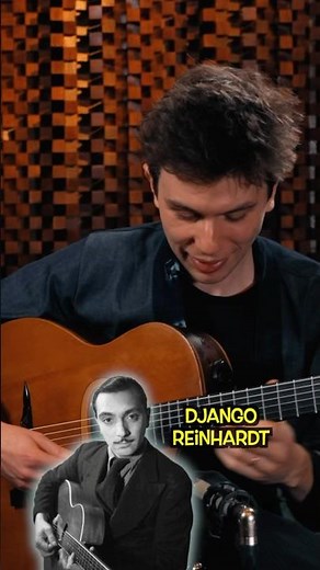 Antoine Boyer on Django Reinhardt #guitar #guitarist #shorts