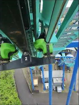 Invertigo is an inverted shuttle roller coaster At Kings Island