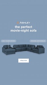 Comfort has never been more flexible or stylish, explore modular and configurable furniture at Ashley! | Ashley
