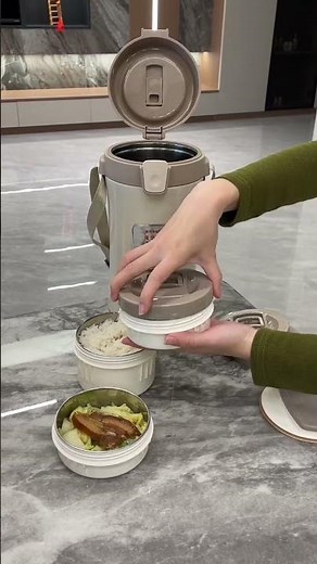 The 12-Hour Hot Lunch Box: Microwave Safe, Double-Insulated🌟