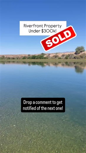 Drop a comment and get notified of newly listed river properties 🚤🌴 #riverlife #riverproperty #parkerrealestate #lakehavasurealestate | Chris Webb