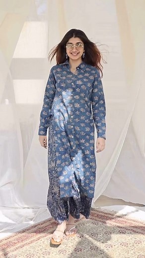 22K views · 512 reactions | Our range of cotton kurtas with variety of colour options and styles Cotton fabric so soft & prints so vibrant, our collection is all you need to create a style statement with comfort ‍♀️#theindianethnicco #collaredkurta #indiantextiles #kurtas #dresses #shorttops #Sustainablefashion #ethicalfashion #kalamkari | The Indian Ethnic Co. | Facebook