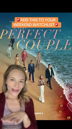 The Perfect Couple on Netflix is your next big “rich white people behaving badly” obsession! Starring Nicole Kidman, Liev Schreiber, Meghann Fahy, Eve Hewson, Jack Reynor and Dakota Fanning, The Perfect Couple may be far from perfect but it is a fun watch. #TV #TVToWatch #TVShows #TVShows #NewTV #WhatToWatch #WhatToWatchOnNetflix #greenscreen