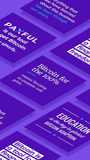 5.5K views · 58 reactions | We’re doing this for the 100%, not just the 1% 﫶 | Paxful | Facebook