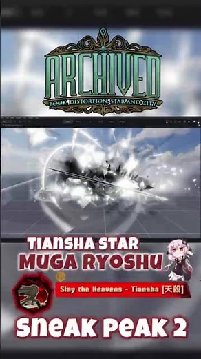 Archived Muga Ryoshu Sneak Peak 2 #limbuscompany #roblox #archived #libraryofruina #ryoshu #short