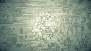 Download Flying in a Tunnel of White Cubes for free