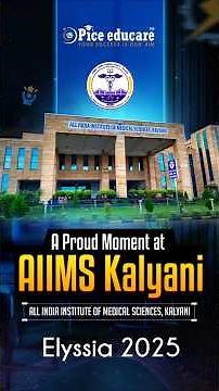 AIIMS Kalyani’s Elyssia 2025 Highlights | Co-Sponsored by Pice Educare