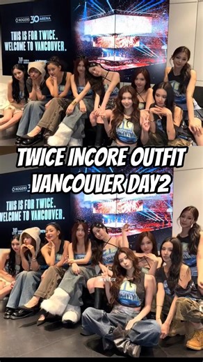 TWICE ENCORE OUTFITS VANCOUVER DAY2