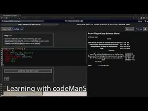 learn2code | freeCodeCamp (New) Responsive Web Design - Building a Balance Sheet: Step 33