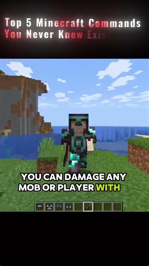 "5 Minecraft Commands Almost Nobody Knows! 🤯 part 3 " #minecraft #mctutorial