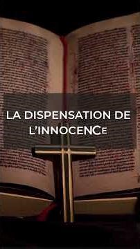 Les 7 Dispensations La Dispensation de L'Innocence #etidbiblik #bible #etudierlabible